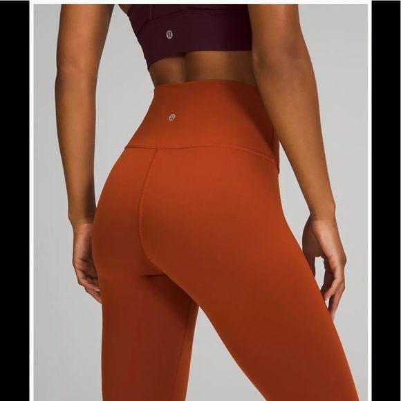 lululemon athletica Orange Leggings - Picture 4 of 6